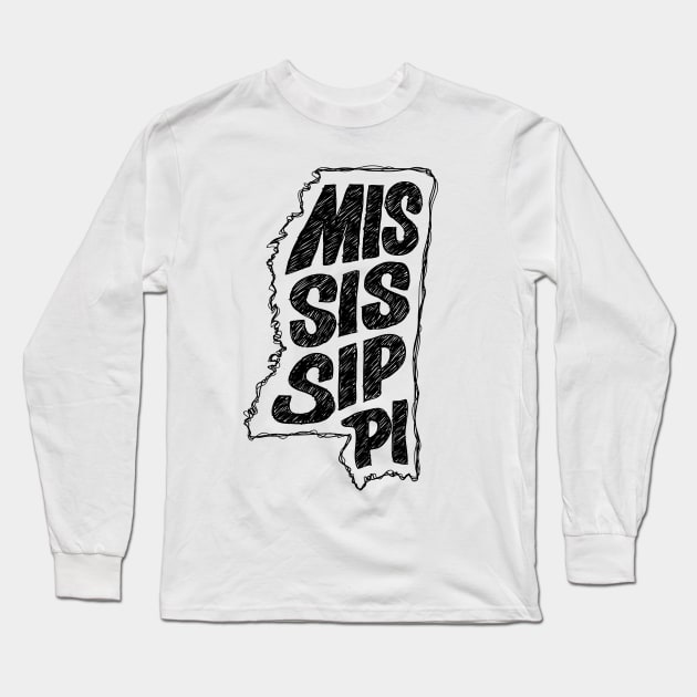 Mississippi Long Sleeve T-Shirt by thefunkysoul